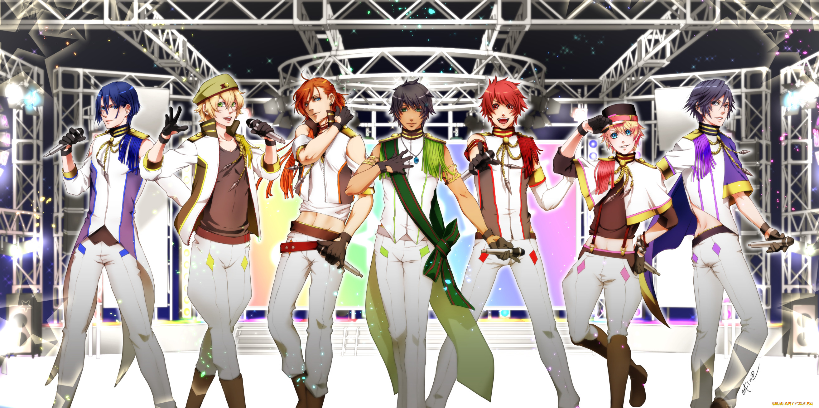 st&, 9734, rish, , uta no prince-sama, 